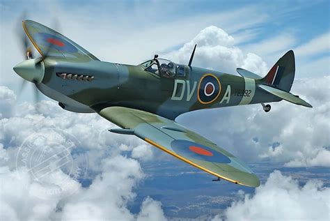 Spitfire fighter (4) - sound effect