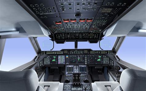 Aircraft cockpit: signals, sensors - sound effect