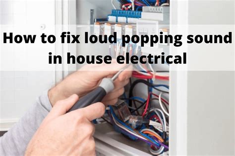 Appliance electrical noise - sound effect