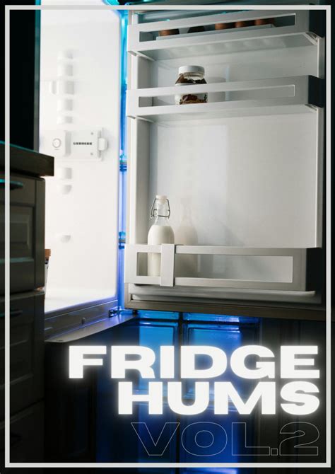 Refrigerator hums - sound effect