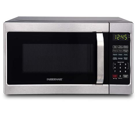 Microwave oven: put, close the door and roast - sound effect