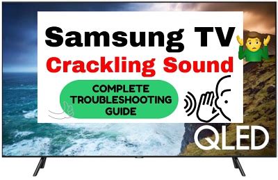 Tv crackling after turning off - sound effect