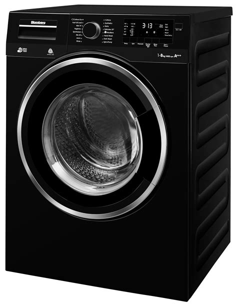 Washing machine: fast turns and stop - sound effect