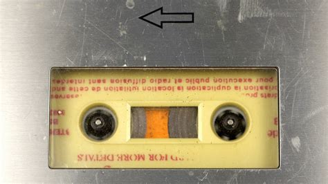 Rewinding a video cassette - sound effect