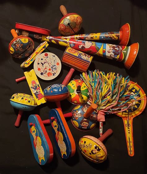 Toys, noisemakers sound effects