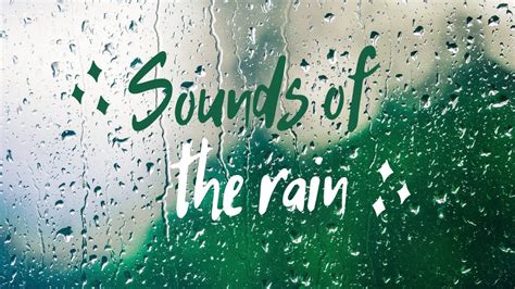 Sounds of the rain sound effects