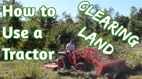Tractor clearing something - sound effect