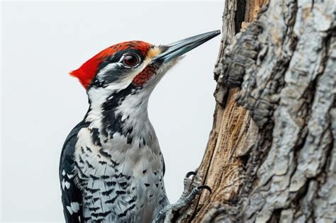 Woodpecker tapping its beak - sound effect