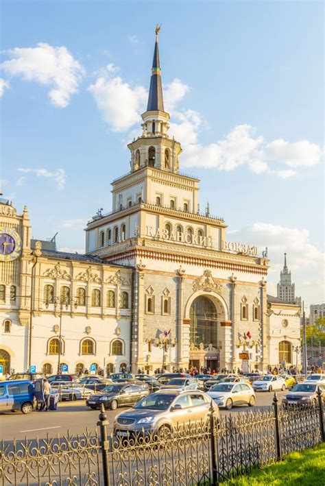 Atmosphere of kazan station in moscow - sound effect