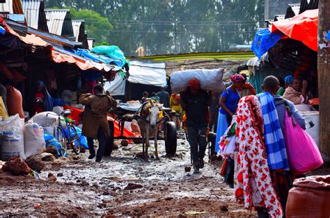 Ethiopia, bahar dar market - sound effect