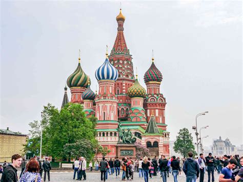 Red square in moscow - sound effect