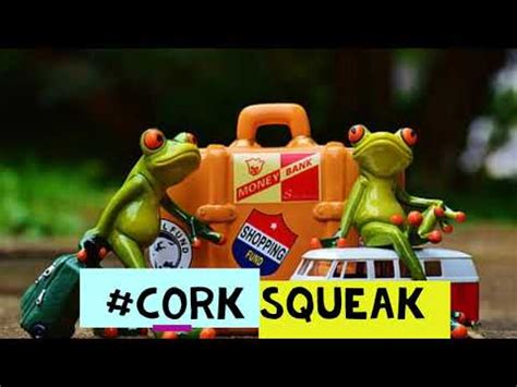 Cork squeaks and flies out - sound effect