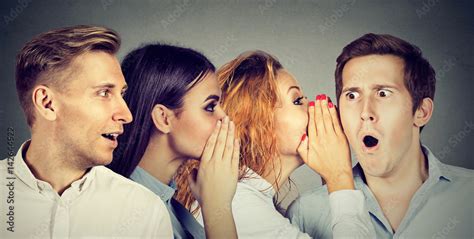 Group of people whispering, talking - sound effect