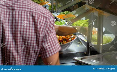 Self-service dining room - sound effect