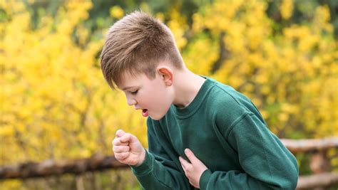 Massive children's cough - sound effect