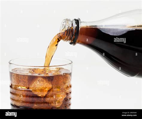 Soft drink is opened and poured - sound effect