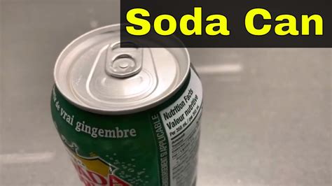 Soft drink is opened, the lid flies off - sound effect