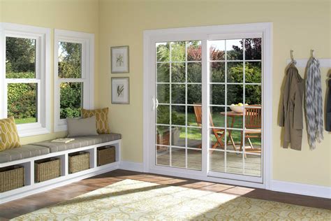 Sliding glass door: open, close - sound effect