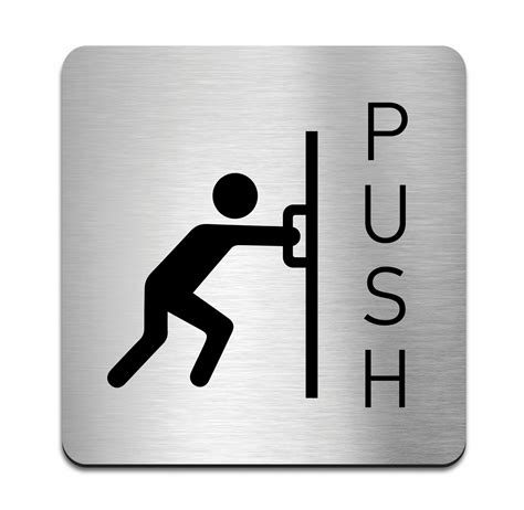 Push on closed door - sound effect