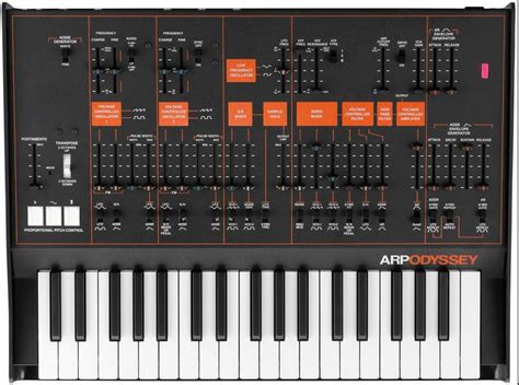 Arp odyssey analog synthesizer (2) - sound effect