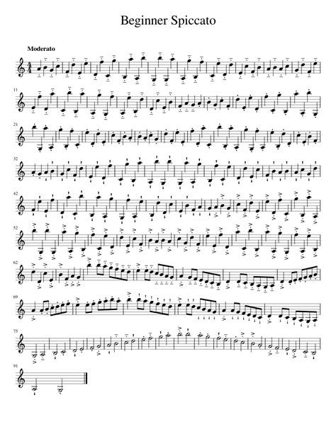 Sound violin 4 (spiccato)