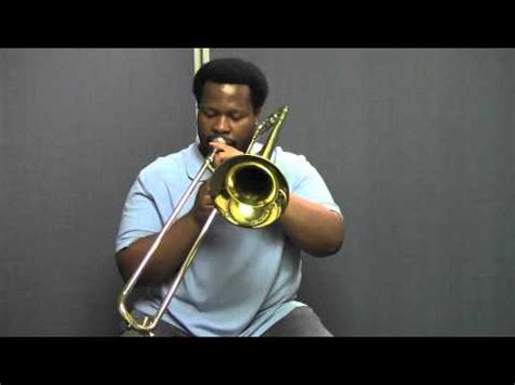 Trombone sound (staccato)