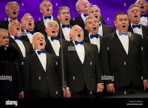 Sound male choir