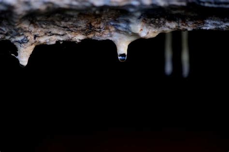 Water dripping in the cave - sound effect