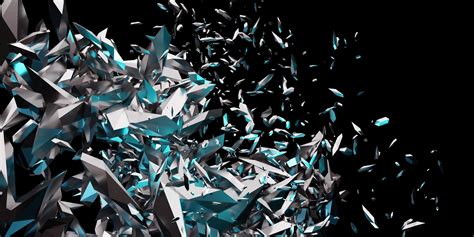 Big explosion with fragments - sound effect