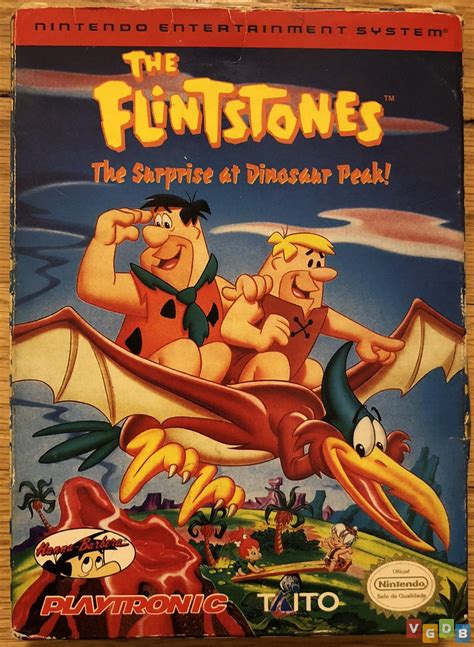 Flintstones (surprise at dinosaur peak! ) - sound effect