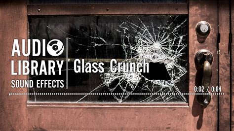 Glass crunch - sound effect