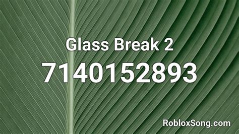 Glass breaks (2) - sound effect