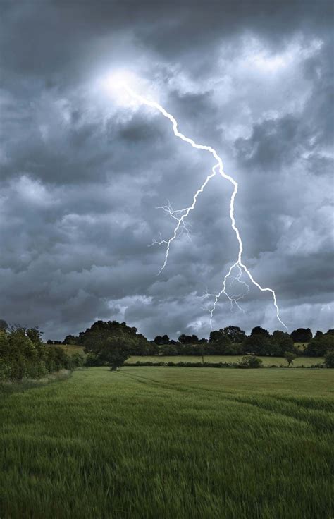 Thunderstorm with light rain - sound effect