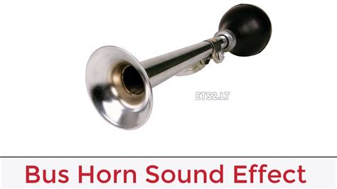 Bus horn - sound effect