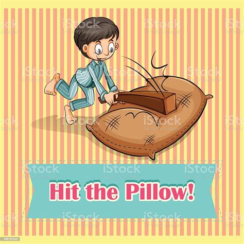 Pillow hits - sound effect