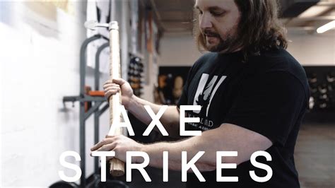 Ax strikes - sound effect