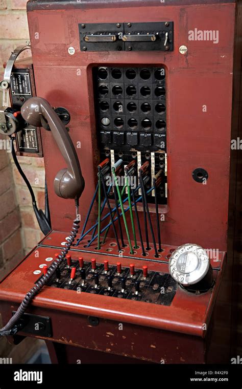 Antique telephone exchange: set 1, 2, 3, 4, 5 - sound effect