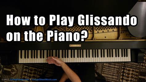 Glissando on sinister piano - sound effect