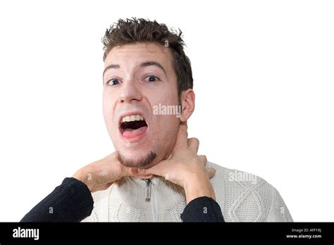 Man being strangled - sound effect