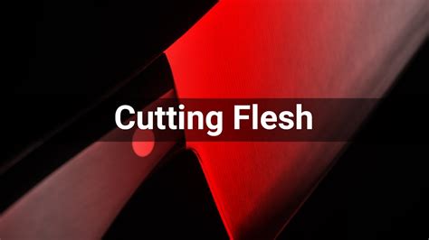 Cutting flesh - sound effect