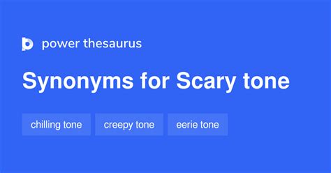 Terrifying sound tone