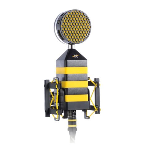 Sound of several bees, next to the microphone