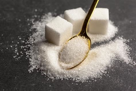 Refined sugar is taken - sound effect