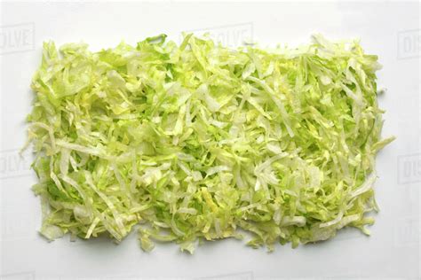 Lettuce shredded, chopped - sound effect