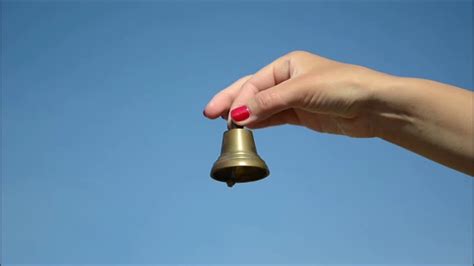Ringing a small bell (2) - sound effect