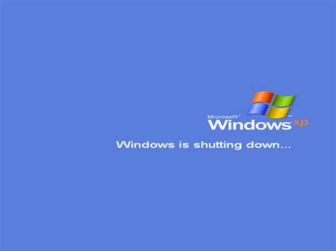 Shut down windows (for now) - sound effect