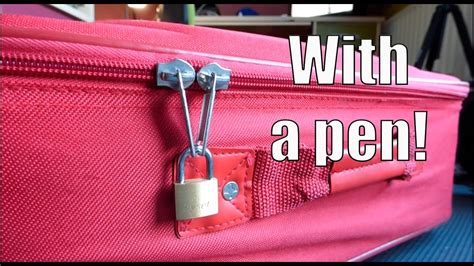 Luggage, suitcase, small lock open, close - sound effect