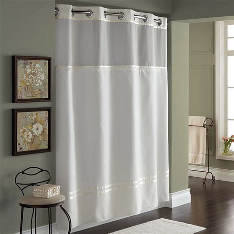 Shower curtain open and close - sound effect