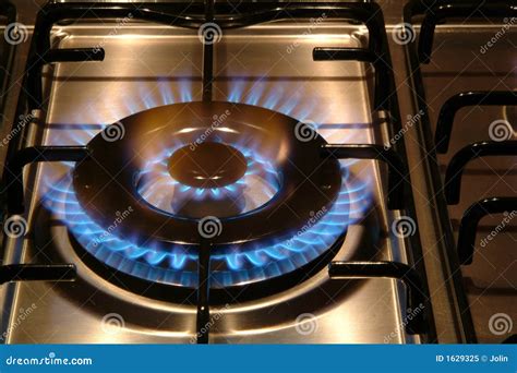 Burning gas stove - sound effect