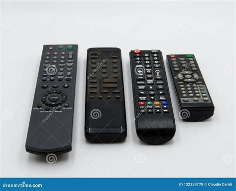 Remote control placed on the table - sound effect